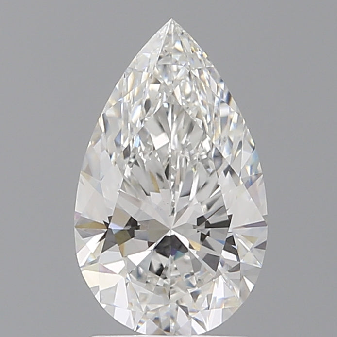 2.05 Carat Pear Shaped, Ideal Cut, E Color, VS1 Clarity, IGI Certified Lab Grown Diamond