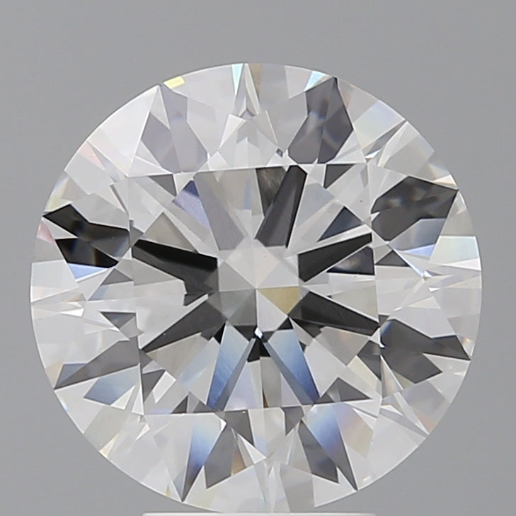 5.51 Carat Round Shaped, Ideal Cut, E Color, VVS2 Clarity, IGI Certified Lab Grown Diamond
