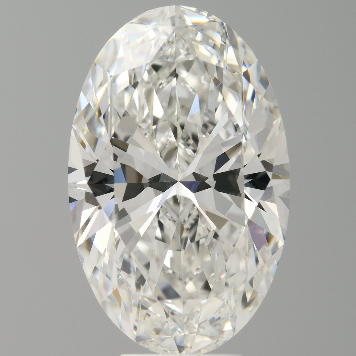 8.06 Carat Oval Shaped, Ideal Cut, E Color, VVS2 Clarity, IGI Certified Lab Grown Diamond
