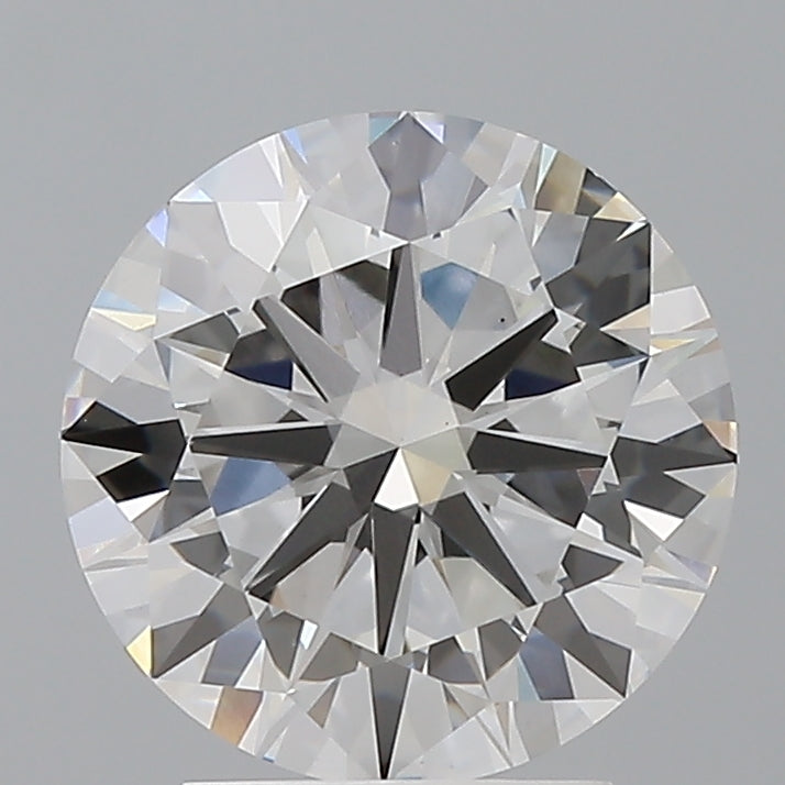 3.01 Carat Round Shaped, Excellent Cut, F Color, VS1 Clarity, IGI Certified Lab Grown Diamond