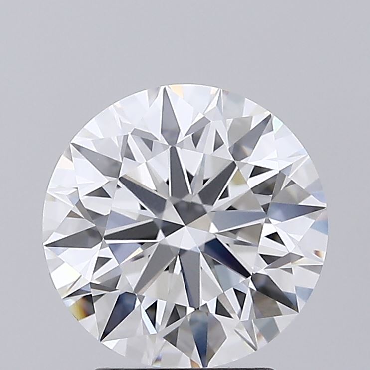 2.55 Carat Round Shaped, Ideal Cut, E Color, VVS2 Clarity, IGI Certified Lab Grown Diamond