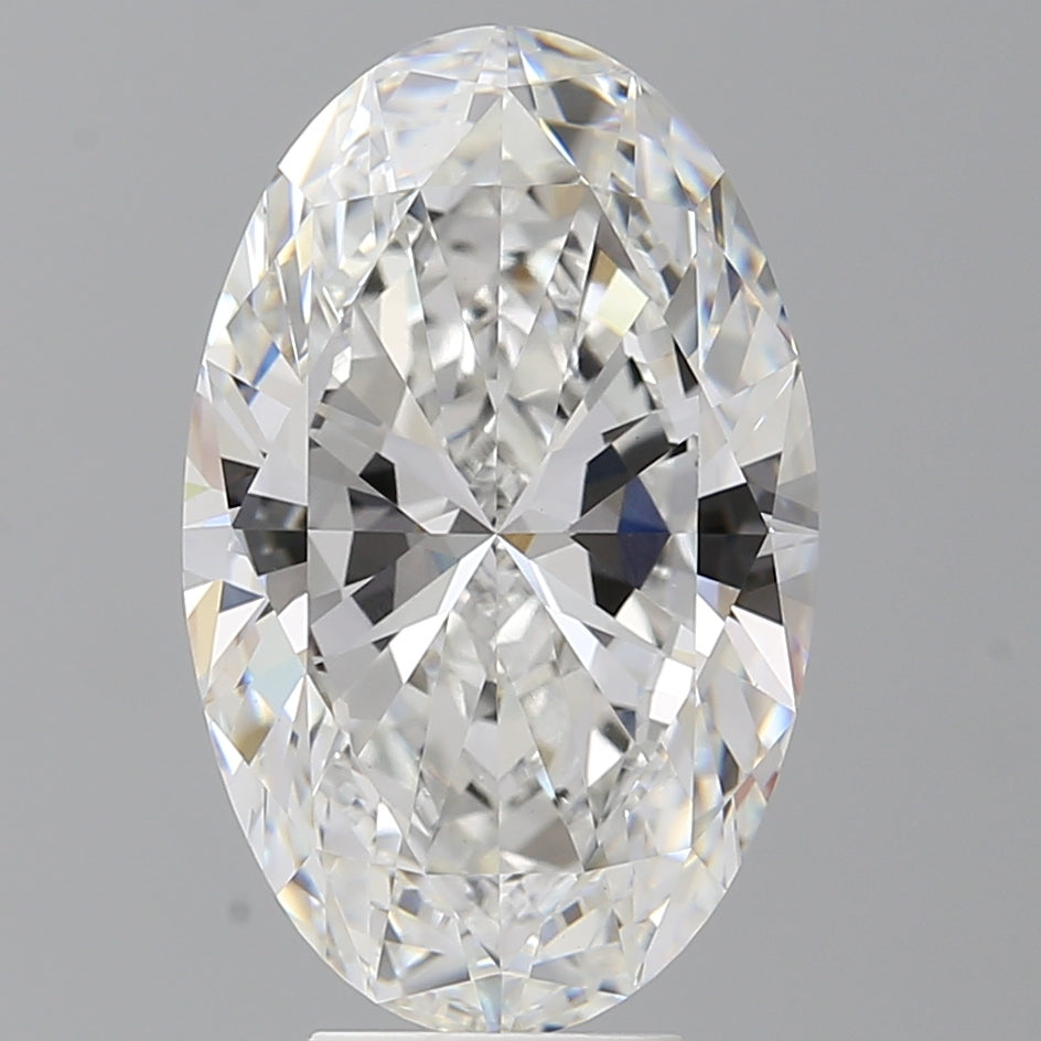6.60 Carat Oval Shaped, Ideal Cut, E Color, VVS2 Clarity, IGI Certified Lab Grown Diamond