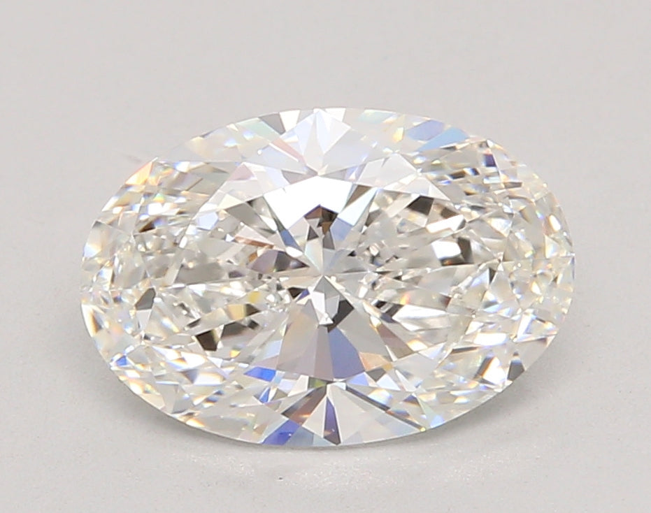 3.05 Carat Oval Shaped, Ideal Cut, E Color, VVS1 Clarity, IGI Certified Lab Grown Diamond