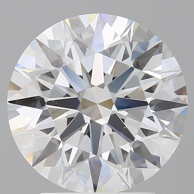 3.10 Carat Round Shaped, Ideal Cut, F Color, VS1 Clarity, IGI Certified Lab Grown Diamond
