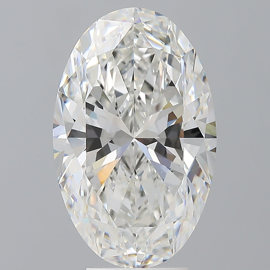 5.54 Carat Oval Shaped, Ideal Cut, F Color, VVS2 Clarity, IGI Certified Lab Grown Diamond