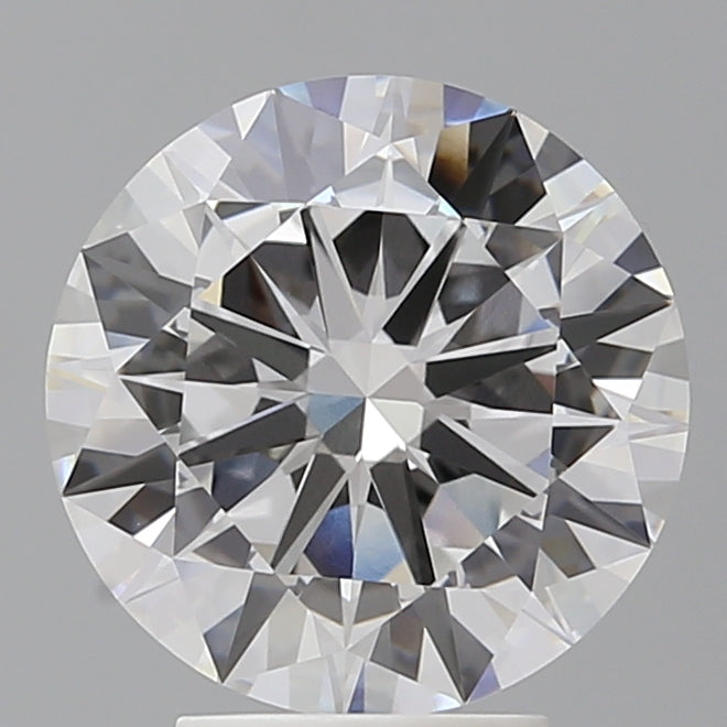 3.95 Carat Round Shaped, Excellent Cut, E Color, VVS2 Clarity, IGI Certified Lab Grown Diamond