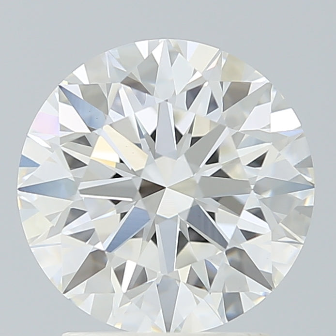 2.34 Carat Round Shaped, Ideal Cut, G Color, VS1 Clarity, IGI Certified Lab Grown Diamond