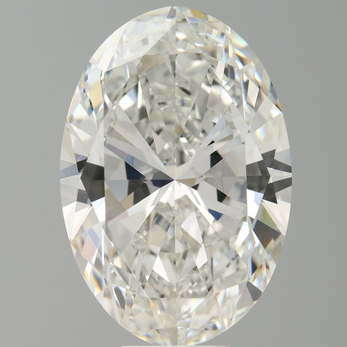 11.50 Carat Oval Shaped, Excellent Cut, F Color, VVS2 Clarity, IGI Certified Lab Grown Diamond