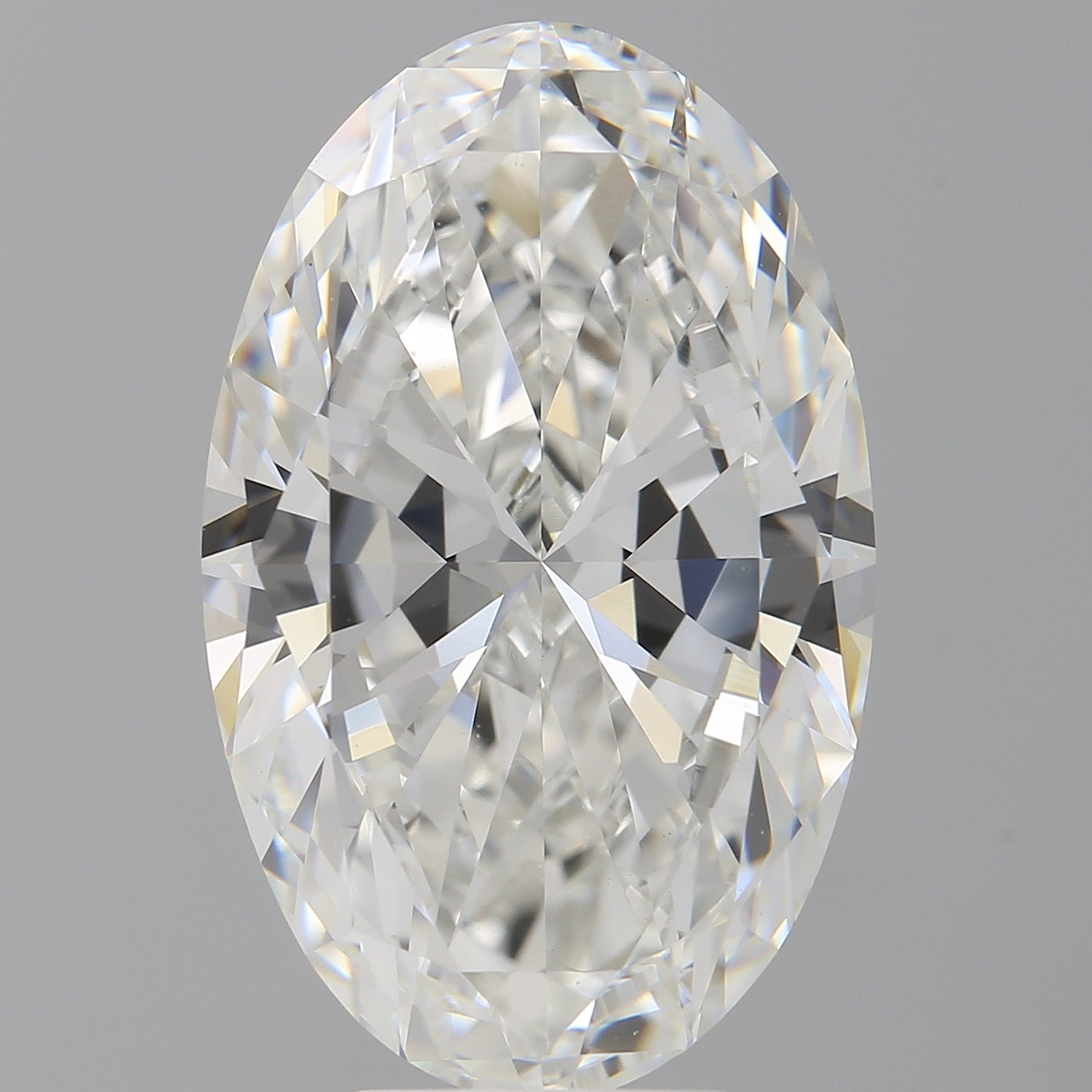 7.02 Carat Oval Shaped, Excellent Cut, F Color, VVS2 Clarity, IGI Certified Lab Grown Diamond