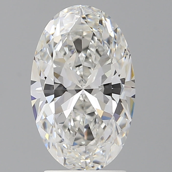 2.60 Carat Oval Shaped, Excellent Cut, E Color, VVS2 Clarity, IGI Certified Lab Grown Diamond