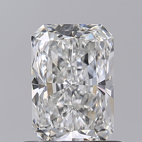 0.71 Carat Radiant Shaped, Ideal Cut, F Color, VVS1 Clarity, IGI Certified Lab Grown Diamond