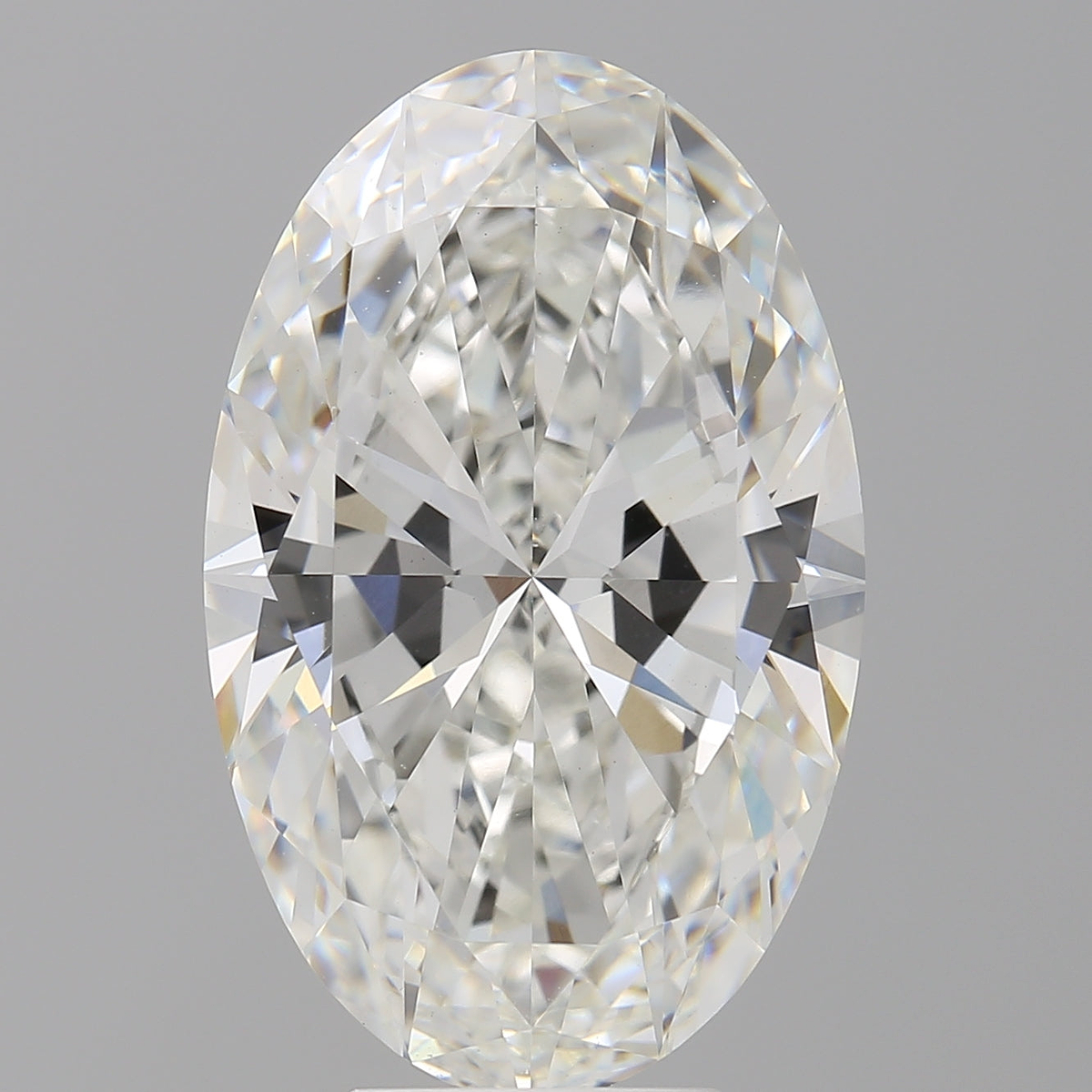 7.06 Carat Oval Shaped, Ideal Cut, F Color, VVS2 Clarity, IGI Certified Lab Grown Diamond