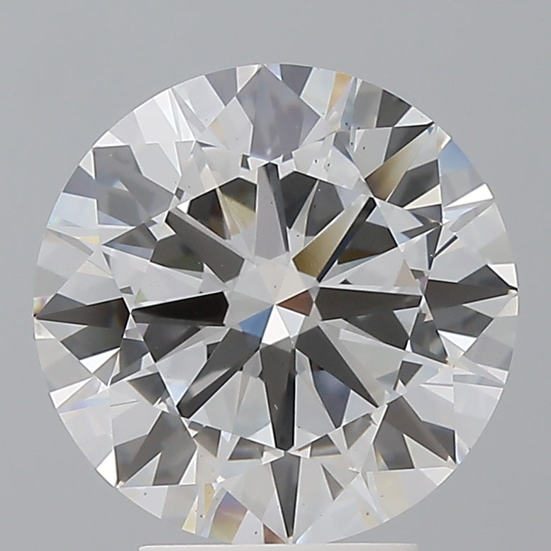 4.04 Carat Round Shaped, Ideal Cut, E Color, VS2 Clarity, IGI Certified Lab Grown Diamond
