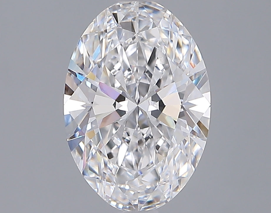 2.07 Carat Oval Shaped, Ideal Cut, D Color, VVS1 Clarity, IGI Certified Lab Grown Diamond