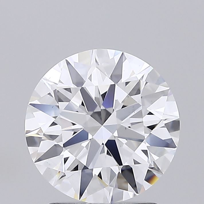 2.13 Carat Round Shaped, Ideal Cut, D Color, VS1 Clarity, IGI Certified Lab Grown Diamond