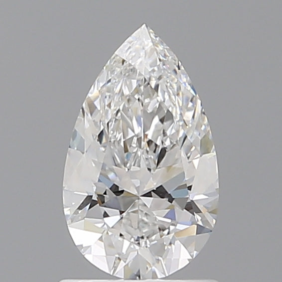 1.05 Carat Pear Shaped, Ideal Cut, E Color, VVS2 Clarity, IGI Certified Lab Grown Diamond