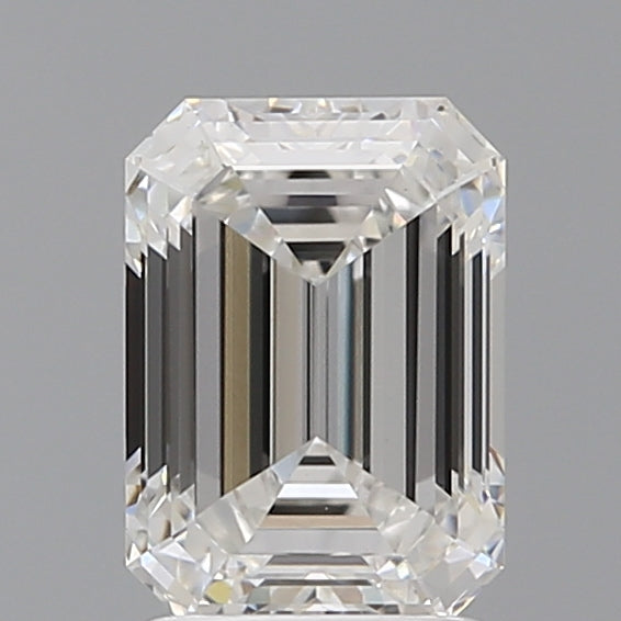 2.03 Carat Emerald Shaped, Ideal Cut, E Color, VVS2 Clarity, IGI Certified Lab Grown Diamond