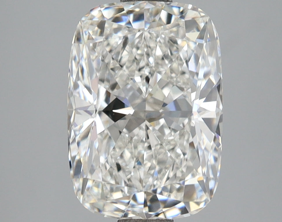 3.01 Carat Cushion Shaped, Ideal Cut, F Color, VVS2 Clarity, IGI Certified Lab Grown Diamond