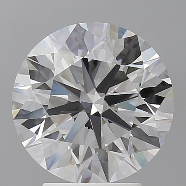 3.53 Carat Round Shaped, Ideal Cut, F Color, VVS2 Clarity, IGI Certified Lab Grown Diamond