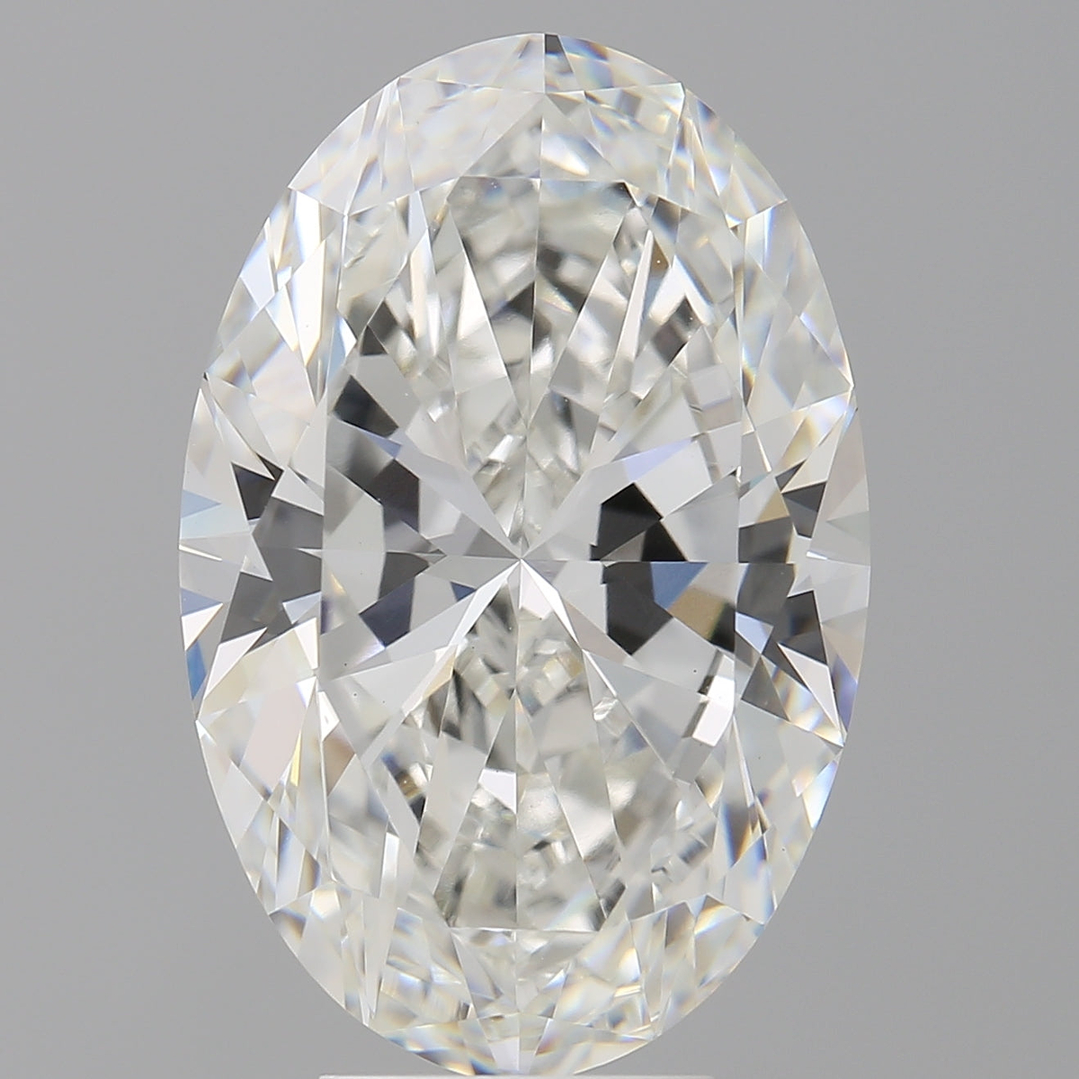 7.04 Carat Oval Shaped, Ideal Cut, F Color, VVS2 Clarity, IGI Certified Lab Grown Diamond