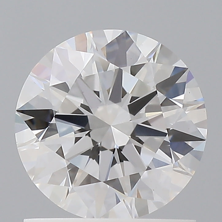 1.10 Carat Round Shaped, Ideal Cut, D Color, VVS2 Clarity, IGI Certified Lab Grown Diamond