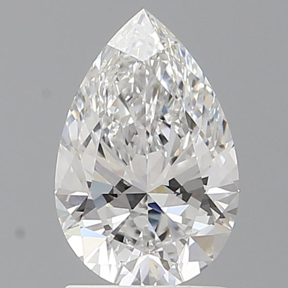 1.60 Carat Pear Shaped, Ideal Cut, D Color, VVS2 Clarity, IGI Certified Lab Grown Diamond