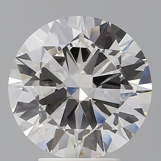 4.00 Carat Round Shaped, Excellent Cut, G Color, VVS2 Clarity, IGI Certified Lab Grown Diamond