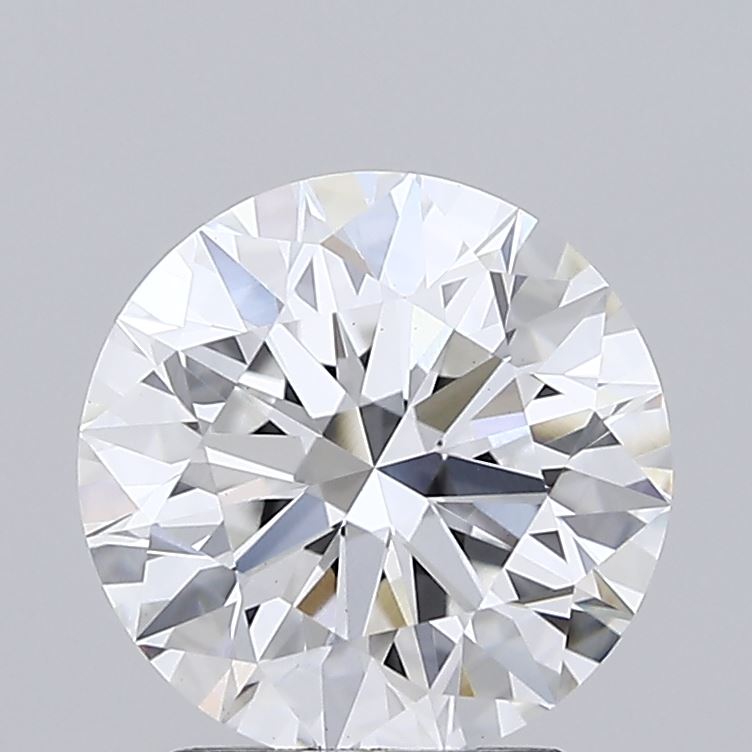 2.63 Carat Round Shaped, Ideal Cut, E Color, VS1 Clarity, IGI Certified Lab Grown Diamond
