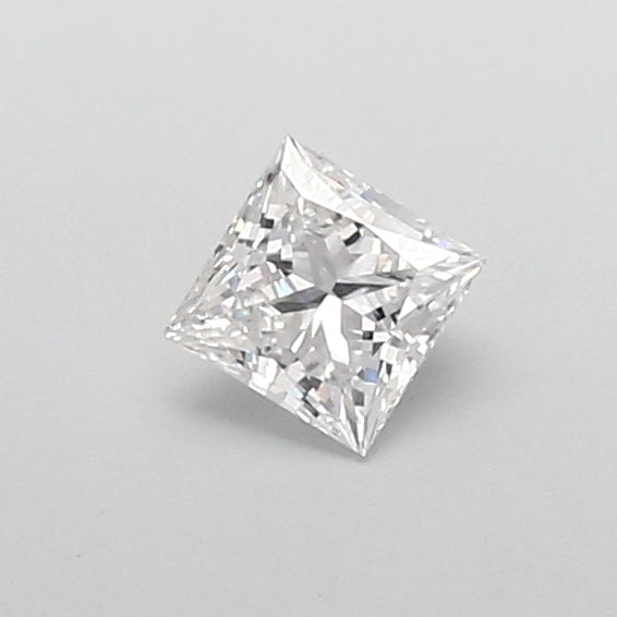0.63 Carat Princess Shaped, Very Good Cut, E Color, VVS1 Clarity, IGI Certified Lab Grown Diamond