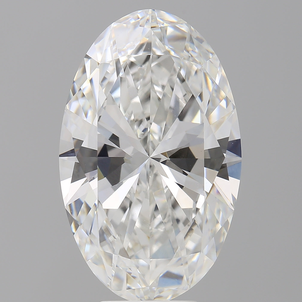 8.01 Carat Oval Shaped, Ideal Cut, E Color, VVS2 Clarity, IGI Certified Lab Grown Diamond