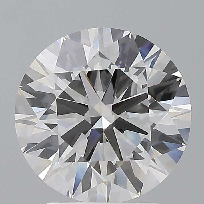 3.02 Carat Round Shaped, Ideal Cut, F Color, VVS2 Clarity, IGI Certified Lab Grown Diamond