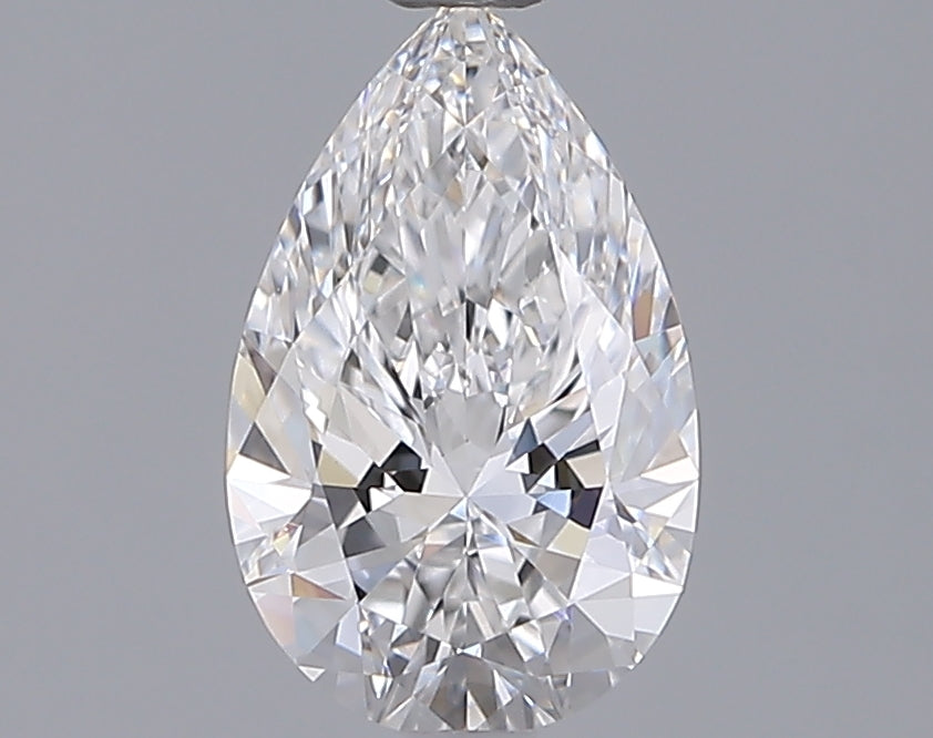 1.34 Carat Pear Shaped, Ideal Cut, D Color, VVS2 Clarity, IGI Certified Lab Grown Diamond