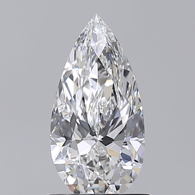 1.02 Carat Pear Shaped, Excellent Cut, E Color, VS1 Clarity, IGI Certified Lab Grown Diamond
