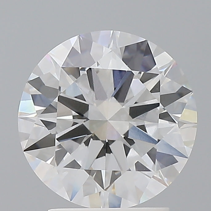 2.51 Carat Round Shaped, Ideal Cut, E Color, VVS2 Clarity, IGI Certified Lab Grown Diamond
