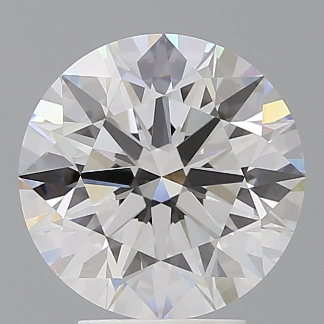 4.07 Carat Round Shaped, Ideal Cut, E Color, VVS2 Clarity, IGI Certified Lab Grown Diamond