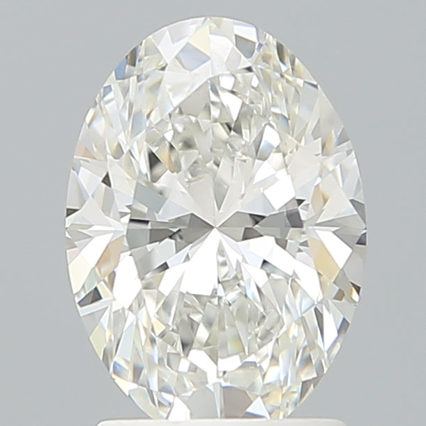 2.06 Carat Oval Shaped, Excellent Cut, G Color, VVS2 Clarity, IGI Certified Lab Grown Diamond