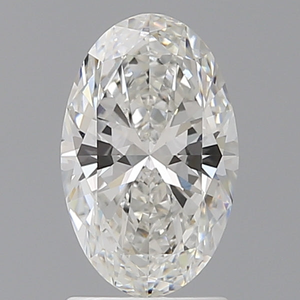 1.59 Carat Oval Shaped, Ideal Cut, F Color, VVS1 Clarity, IGI Certified Lab Grown Diamond