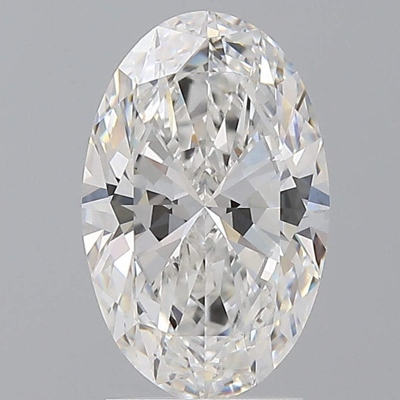 2.57 Carat Oval Shaped, Ideal Cut, E Color, VVS2 Clarity, IGI Certified Lab Grown Diamond