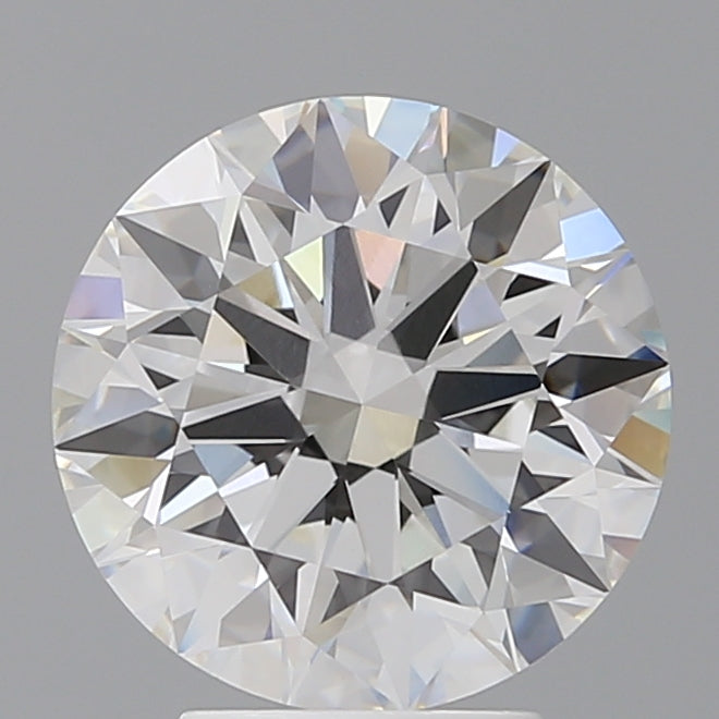 4.03 Carat Round Shaped, Excellent Cut, E Color, VVS2 Clarity, IGI Certified Lab Grown Diamond