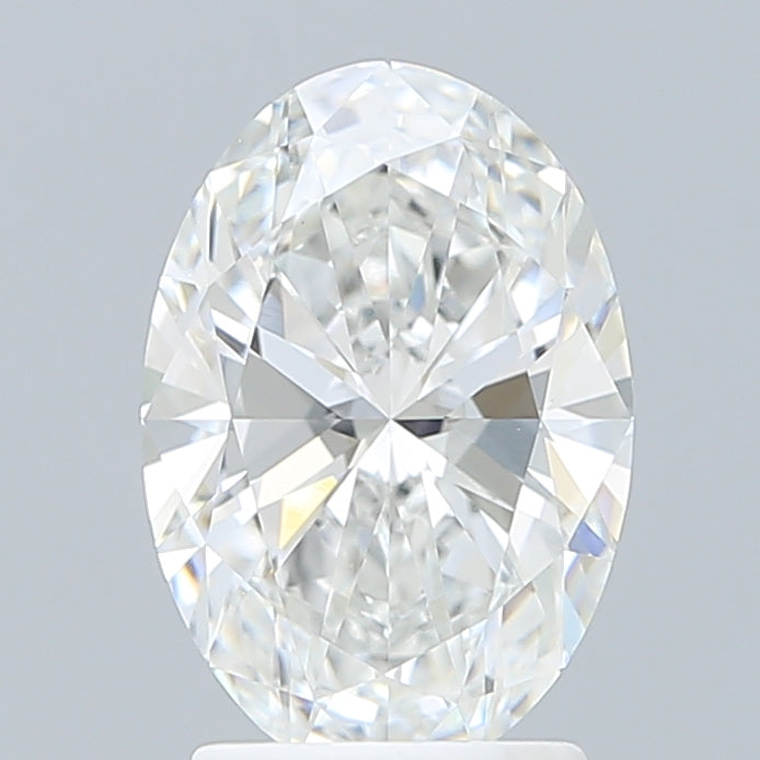 2.22 Carat Oval Shaped, Ideal Cut, E Color, VVS2 Clarity, IGI Certified Lab Grown Diamond
