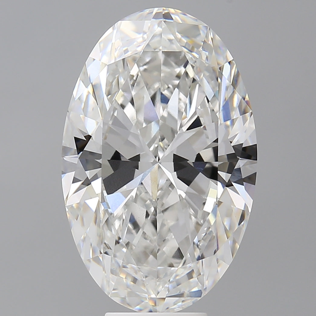 9.01 Carat Oval Shaped, Ideal Cut, E Color, VVS2 Clarity, IGI Certified Lab Grown Diamond