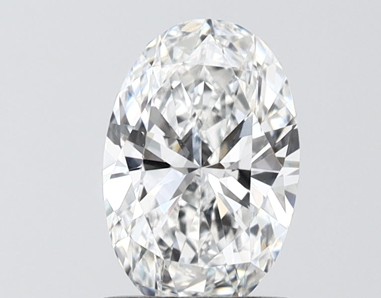 1.09 Carat Oval Shaped, Ideal Cut, E Color, VVS2 Clarity, IGI Certified Lab Grown Diamond