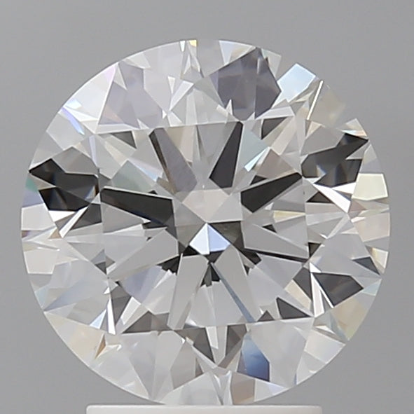 3.07 Carat Round Shaped, Ideal Cut, F Color, VVS2 Clarity, IGI Certified Lab Grown Diamond