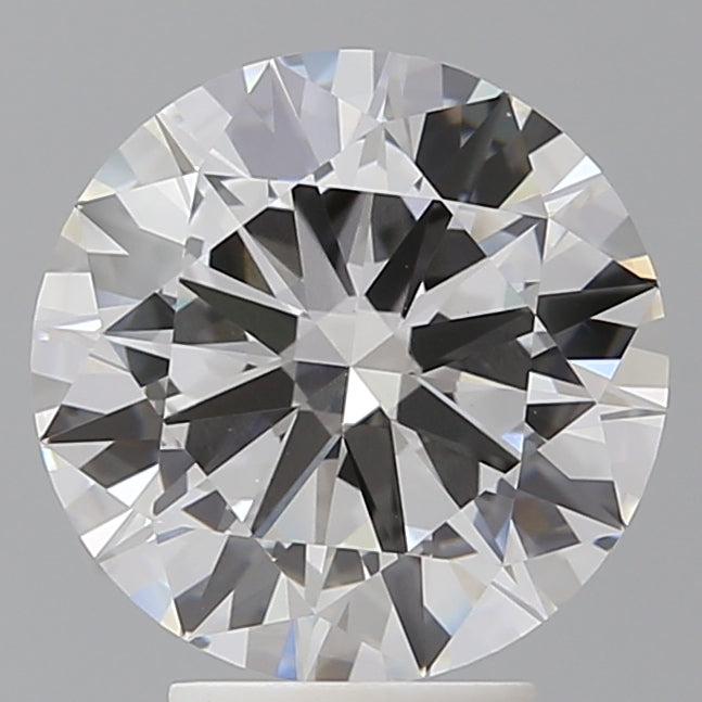 4.02 Carat Round Shaped, Ideal Cut, E Color, VVS2 Clarity, IGI Certified Lab Grown Diamond