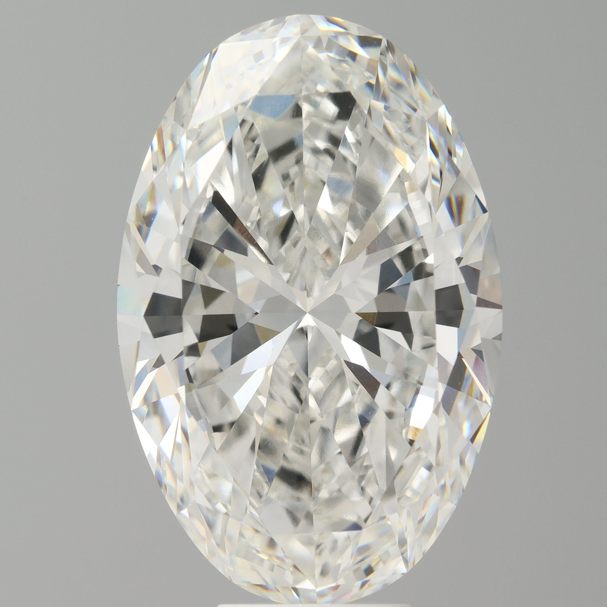 10.01 Carat Oval Shaped, Excellent Cut, F Color, VVS2 Clarity, IGI Certified Lab Grown Diamond