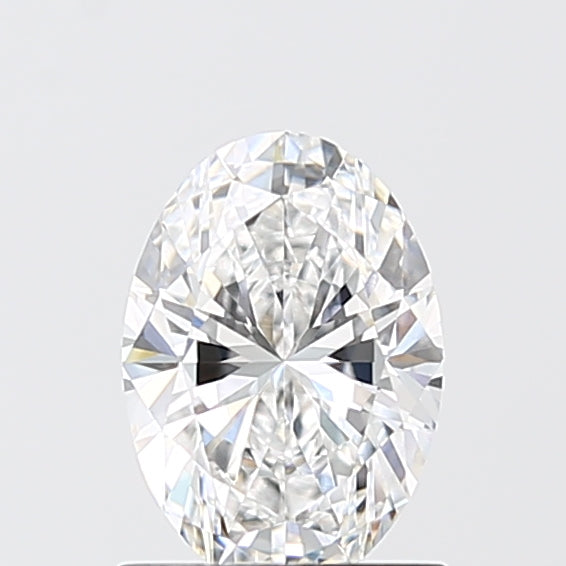 1.08 Carat Oval Shaped, Excellent Cut, D Color, VVS2 Clarity, IGI Certified Lab Grown Diamond