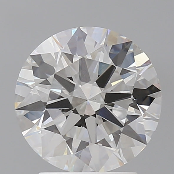 2.52 Carat Round Shaped, Ideal Cut, G Color, VS2 Clarity, IGI Certified Lab Grown Diamond