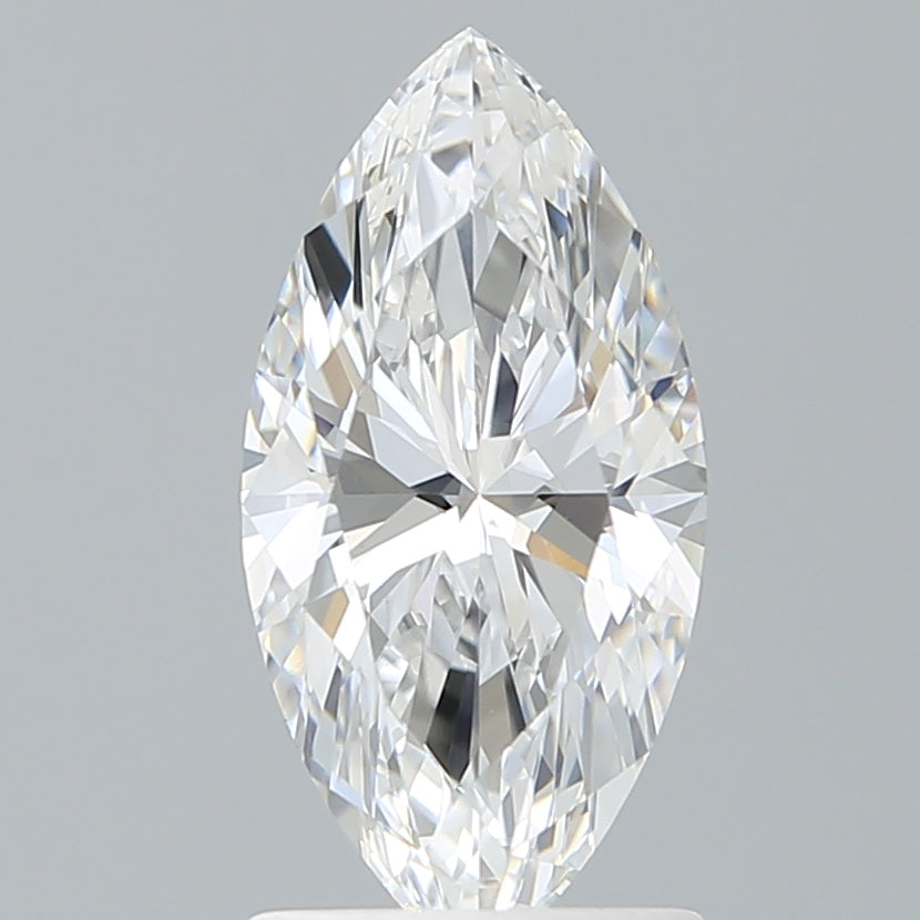 1.55 Carat Marquise Shaped, Ideal Cut, E Color, VVS1 Clarity, IGI Certified Lab Grown Diamond