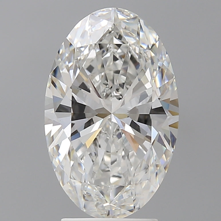 3.56 Carat Oval Shaped, Ideal Cut, E Color, VS1 Clarity, IGI Certified Lab Grown Diamond