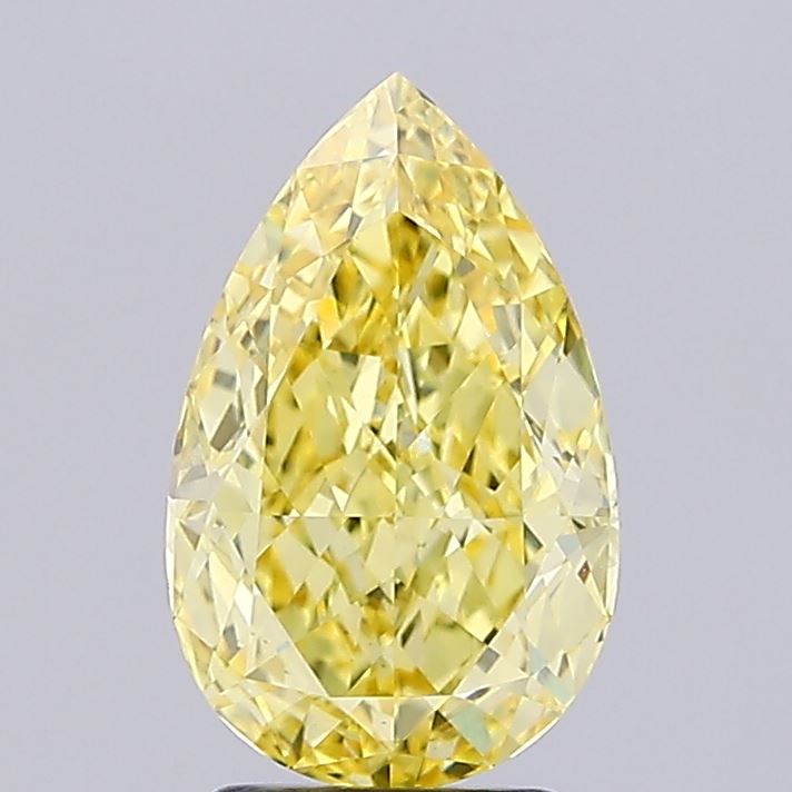3.15 Carat Pear Shaped, Ideal Cut, VVS2 Clarity, IGI Certified Lab Grown Diamond
